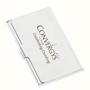 Steel Finish Non Branded Promotional Metal Visiting Card Holders