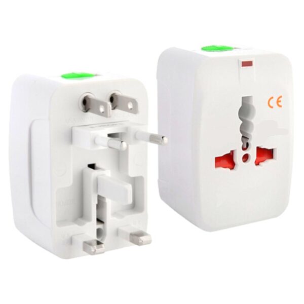 All in One Worldwide Travel Multi Plug Adapter cable-just go zing